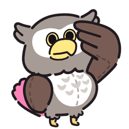 ミステリアスフクロウのイラスト by fumi